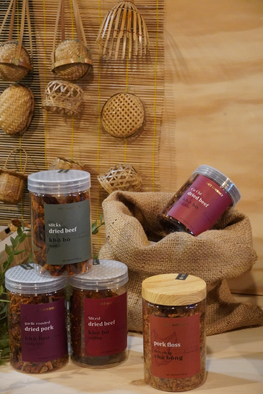 Viet Gourmet - Khô Bò Sợi Củ Chi  | Cu Chi Beef Jerky