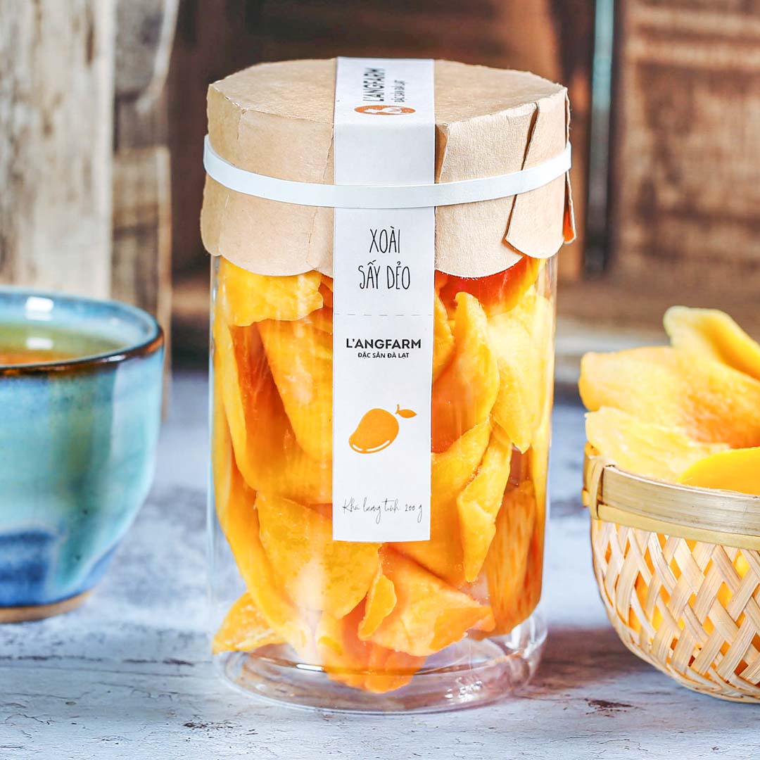 L'angFarm - Xoài Sấy Dẻo Langfarm | Soft Dried Mango