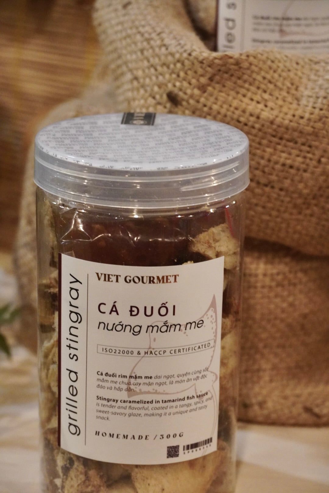 Viet Gourmet - Cá Đuối Nướng Mắm Me | Grilled Stingray with Tamarind Sauce