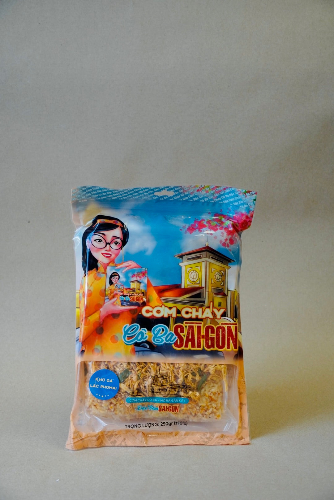 Cô Ba Sài Gòn - Cơm Cháy Khô Gà Lá Chanh Lắc Phô Mai | Scorched Rice with Chicken Jerky, Lime Leaves and Cheese Powder