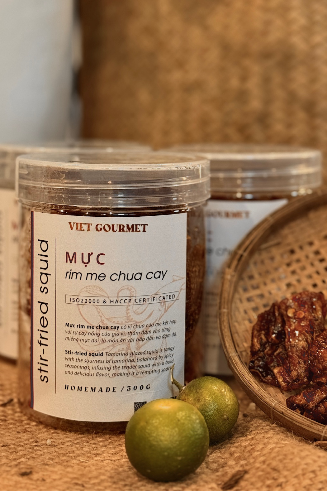 Viet Gourmet - Mực Rim Me Chua Cay | Stir-Fried Squid