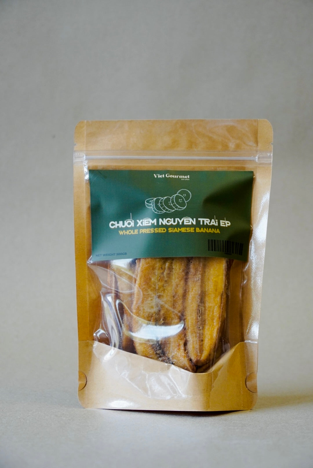 Viet Gourmet - Chuối Xiêm Nguyên Trái Ép | Whole Pressed Siamese Banana