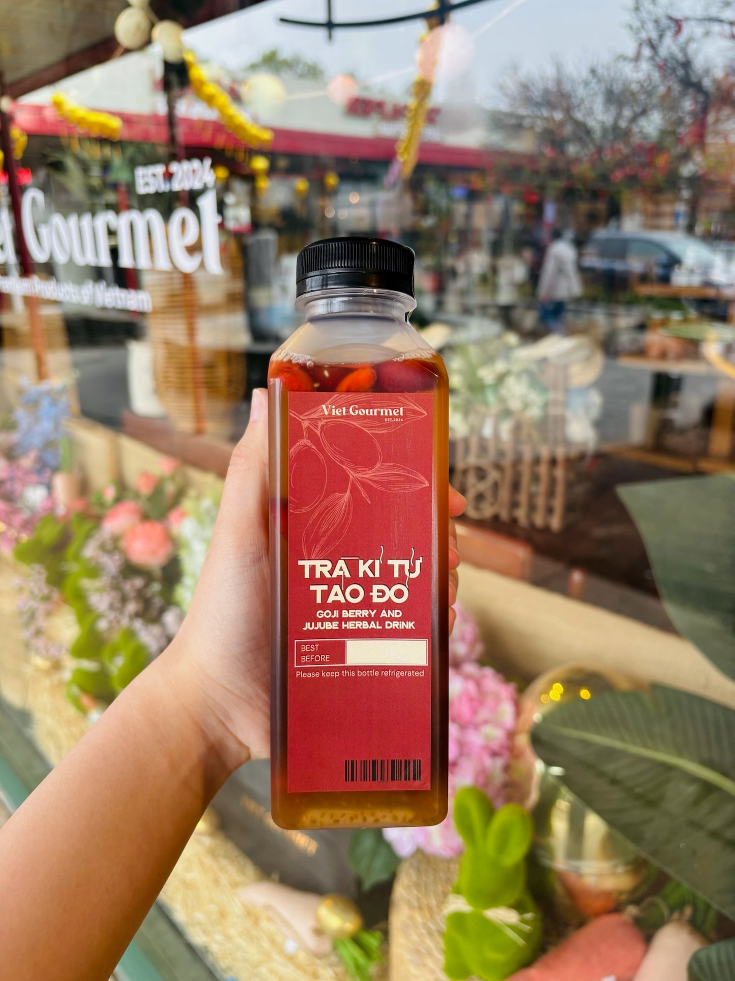 Beverage - Trà Kỉ Tử Táo Đỏ | Goji Berry and Jujube Herbal Drink