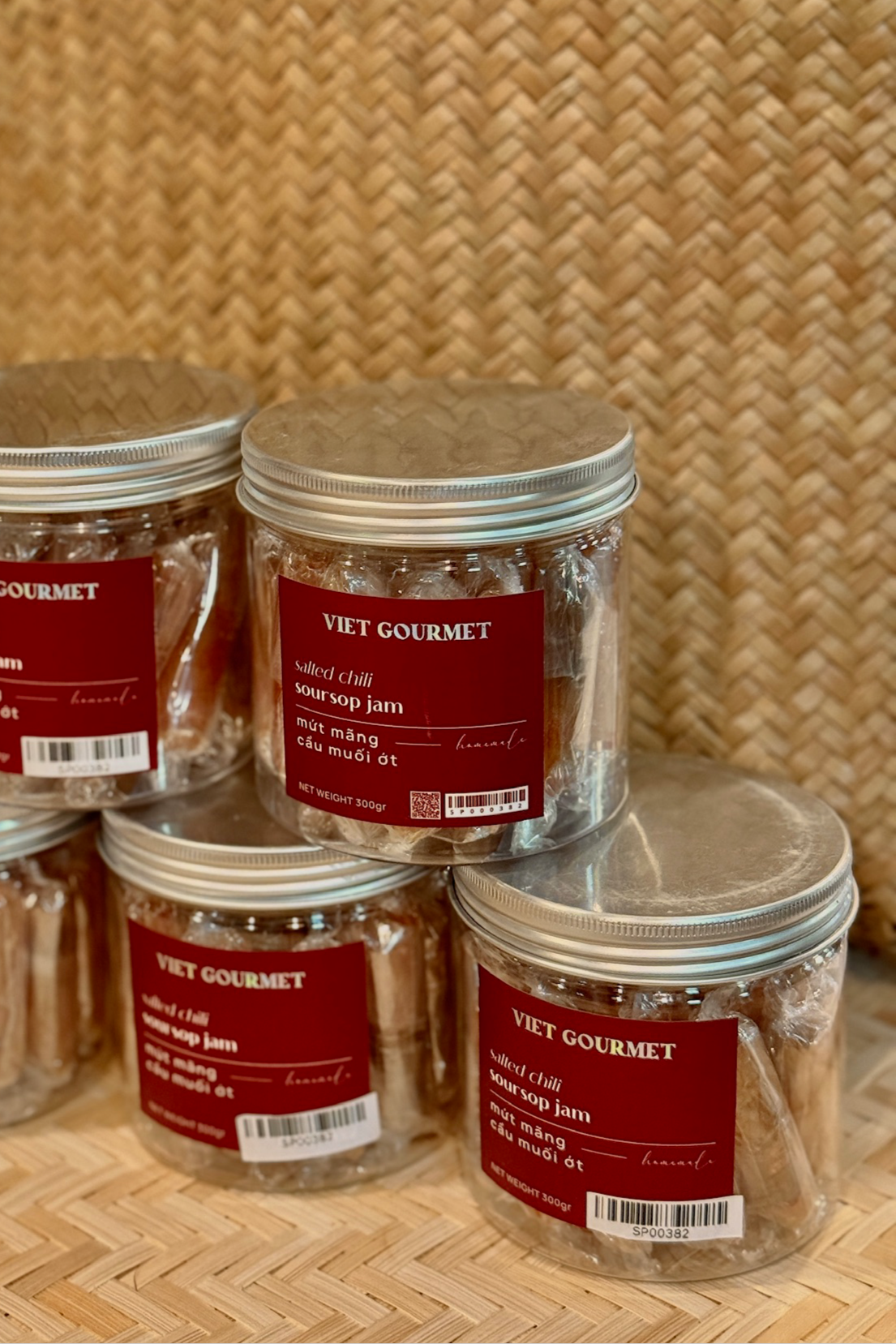 Viet Gourmet - Mứt Mãng Cầu Muối Ớt | Salted Chili Soursop Jam