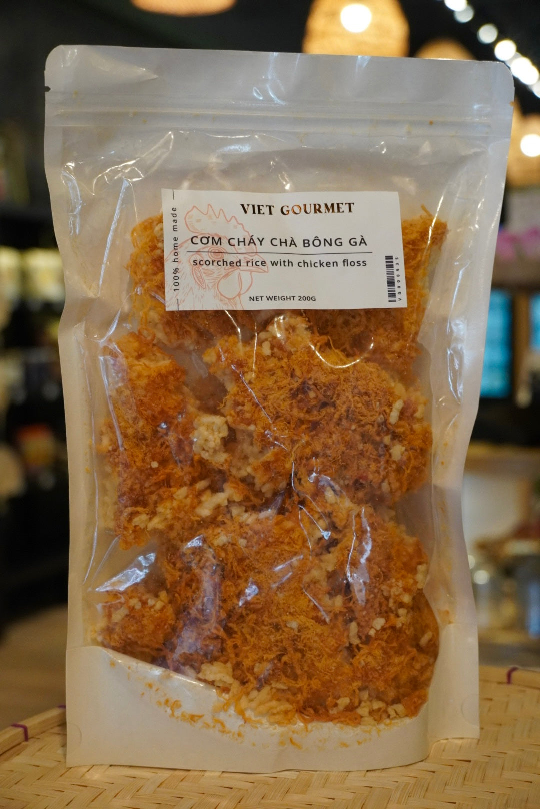 Viet Gourmet - Cơm Cháy Chà Bông Gà | Scorched Rice With Chicken Floss