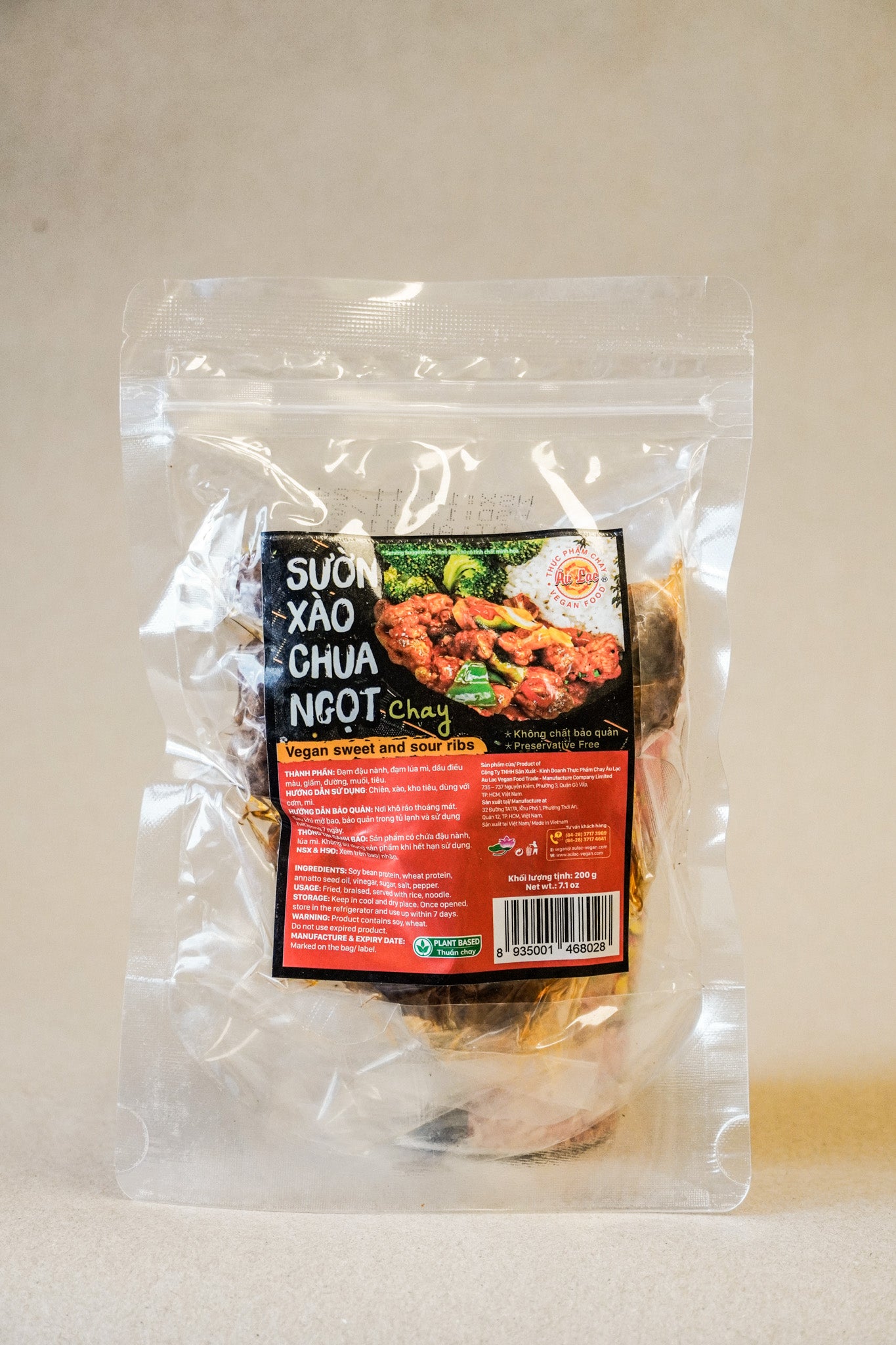 Âu Lạc - Sườn Xào Chua Ngọt Chay | Vegan Sweet And Sour Ribs