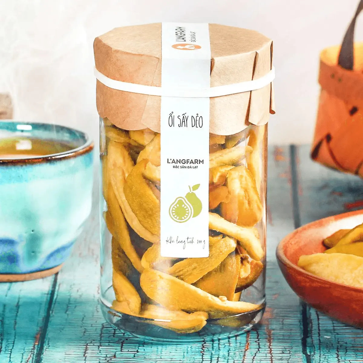 L'angFarm - Ổi Sấy Dẻo | Soft Dried Guava 200g
