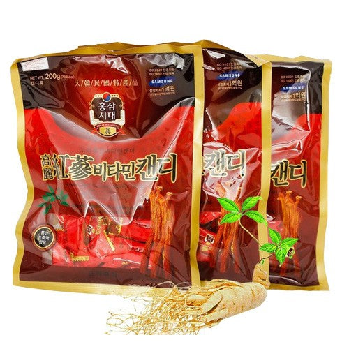 Kẹo Sâm Đỏ Vitamin Hàn Quốc | Korean Red Ginseng Vitamin Candy