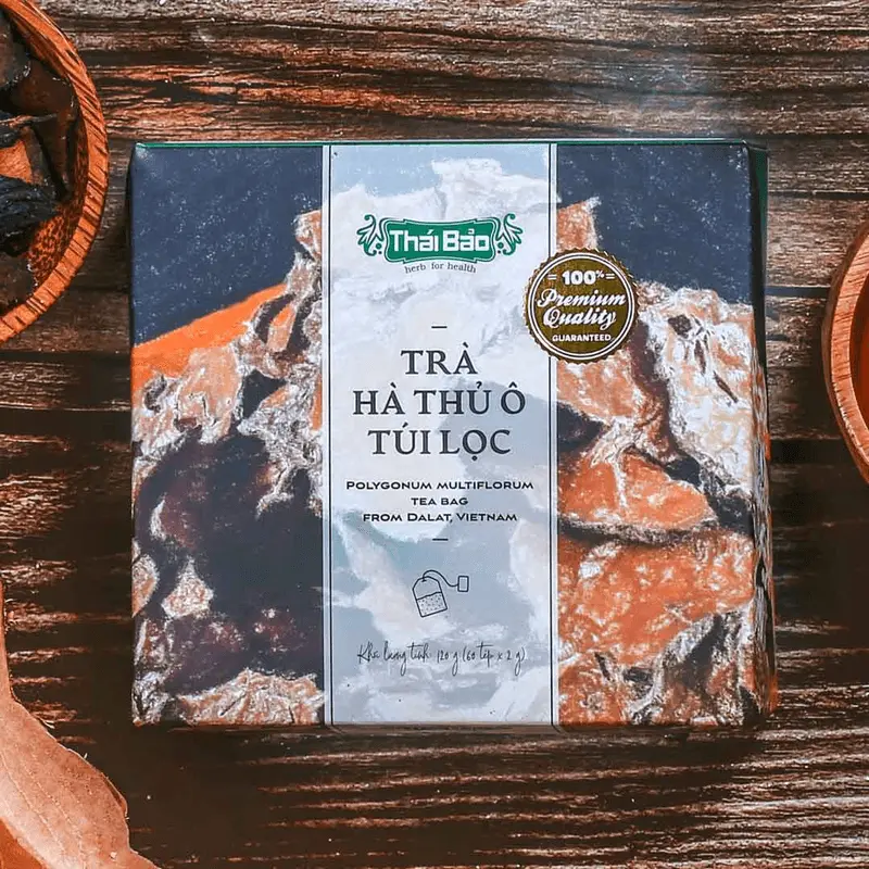 Thái Bảo - Trà Hà Thủ Ô Túi Lọc | Polygonum Multiflorum Tea Bag