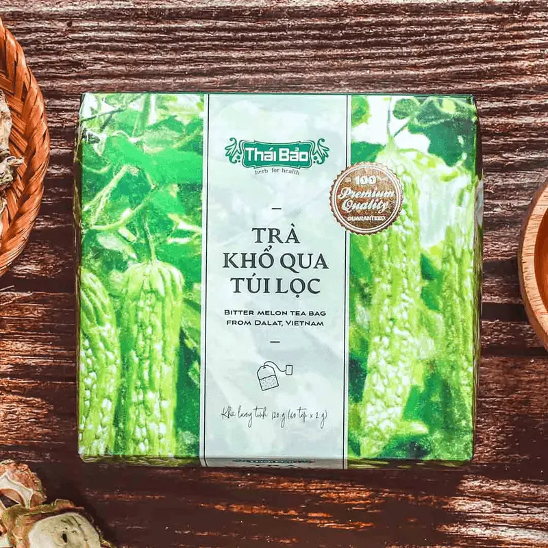 Thái Bảo - Trà Khổ Qua Túi Lọc | Bitter Melon Tea Bags