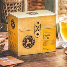 L'angFarm - Trà Gừng Túi Lọc | Premium Ginger Tea Bag