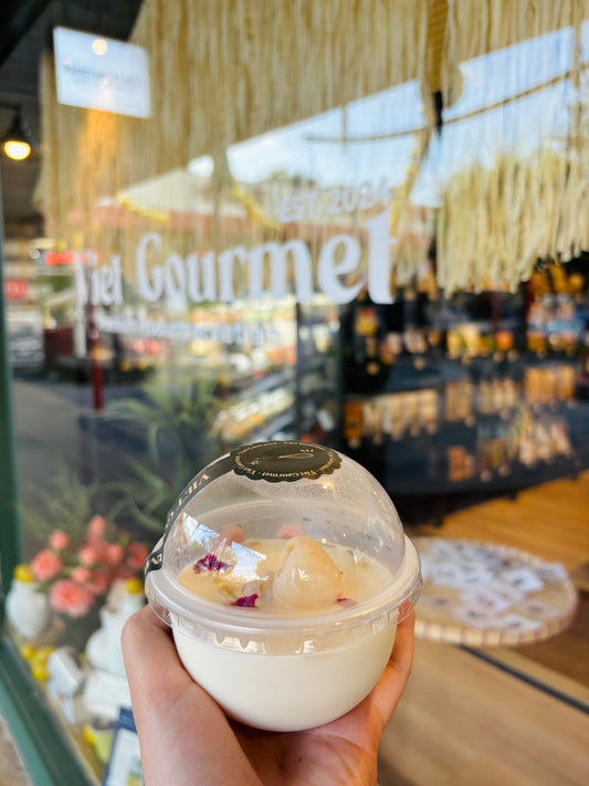 Dessert - Panna Cotta Vải Lài | Panna Cotta with Lychee Jasmine