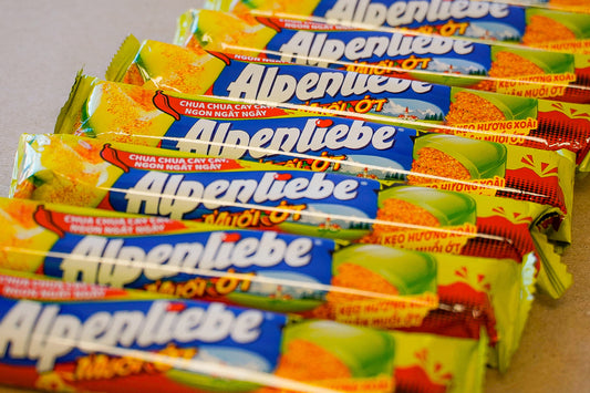 Alpenliepe - Kẹo Muối Ớt | Chili Salt Candy [bar/9pcs]