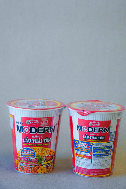 Acecook - Mì Modern Lẩu Thái Modern| Noodles Thai Spicy Shrimp Hot Pot