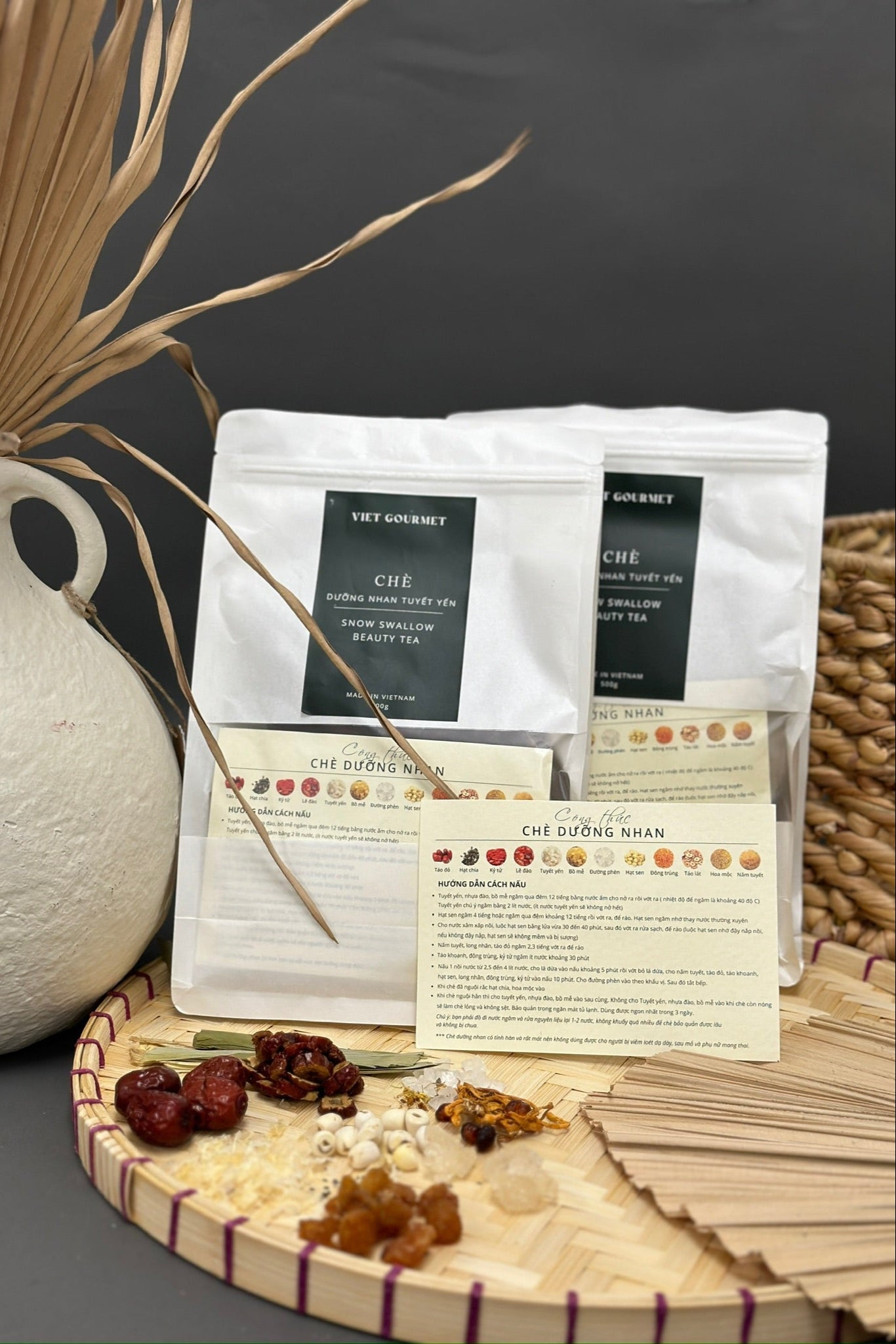 Viet Gourmet - Chè Dưỡng Nhan Tuyết Yến | Snow Swallow Beauty Tea