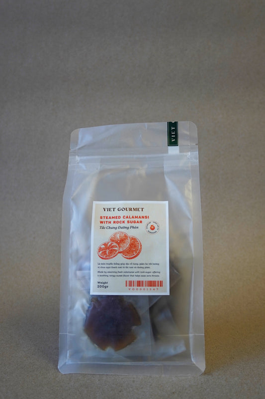 Viet Gourmet - Tắc Chưng Đường Phèn | Steamed Calamansi with Rock Sugar
