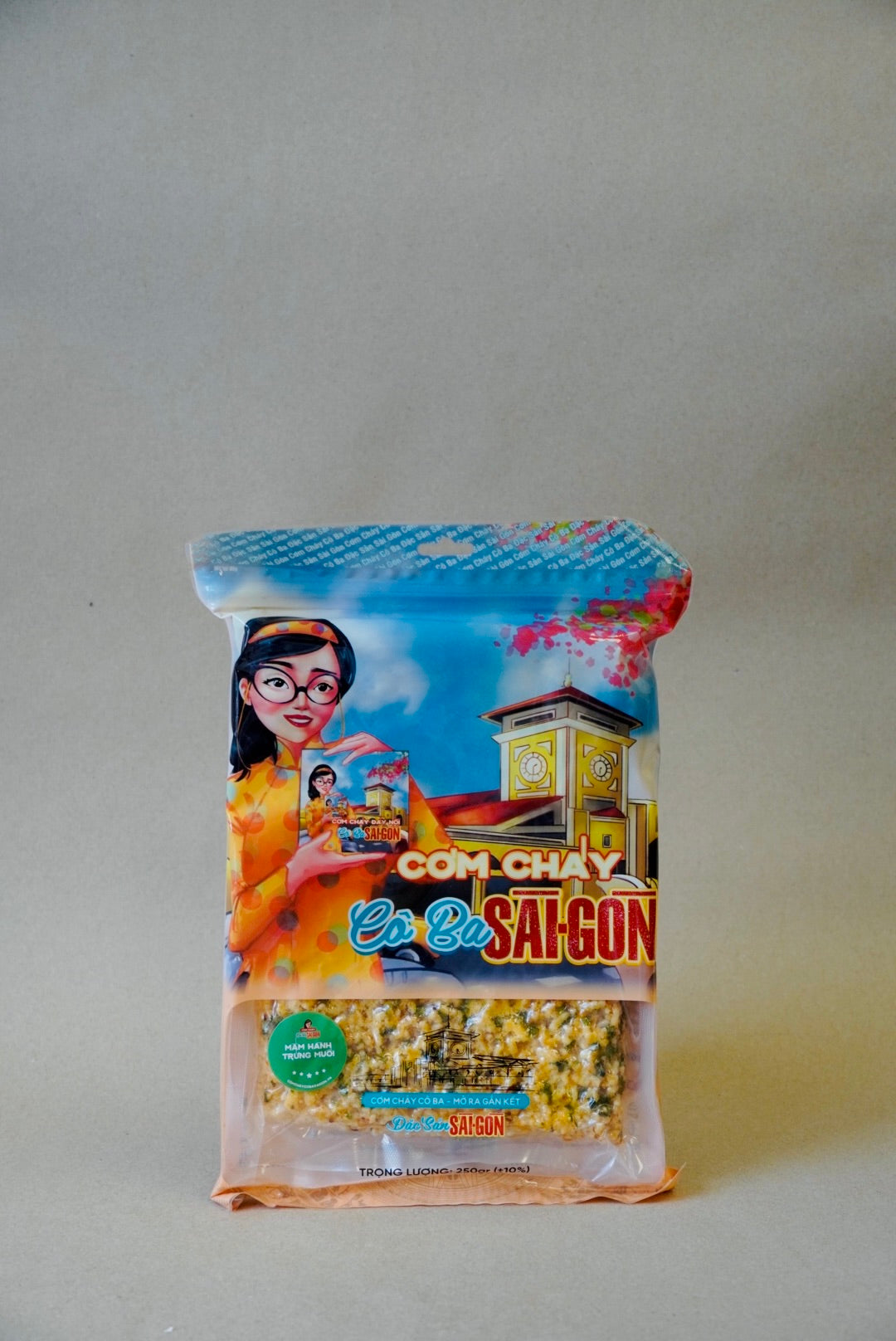 Cô Ba Sài Gòn - Cơm Cháy Mằm Hành Trứng Muối | Scorched Rice with Scallion Fish Sauce and Salted Egg