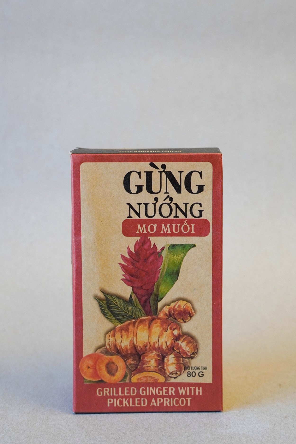 Nam Xanh - Gừng Nướng Mơ Muối | Grilled Ginger with Pickled Apricot