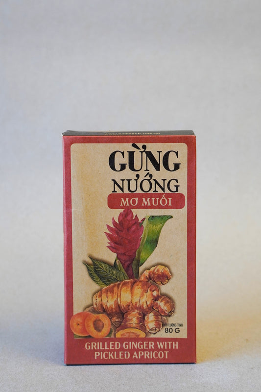 Nam Xanh - Gừng Nướng Mơ Muối | Grilled Ginger with Pickled Apricot