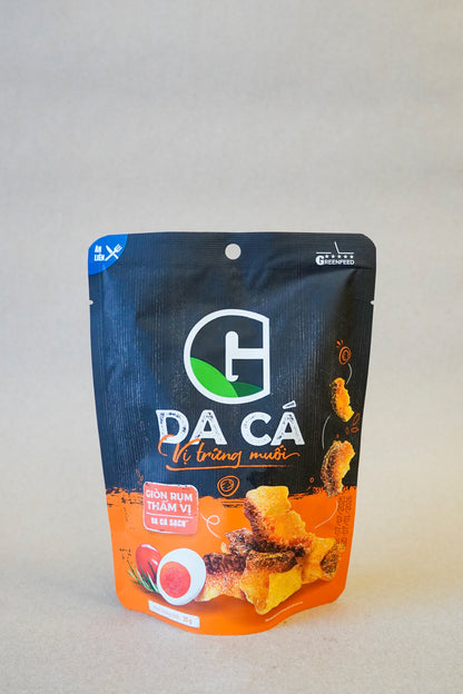Greenfeed - Da Cá Trứng Muối | Salted Egg Fish Skin [bag/25gr]