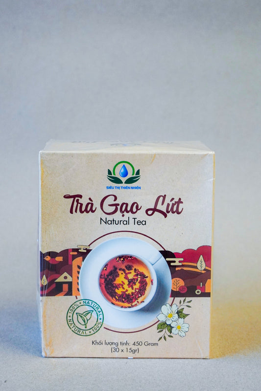 Siêu Thị Thiên Nhiên - Trà Gạo Lứt | Natural Tea [box/450gr x 30 sticks/15gr]