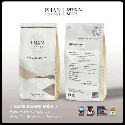 Phan Coffee - Rosbusta Honey Pha Phin | Robusta Honey Ground Coffee