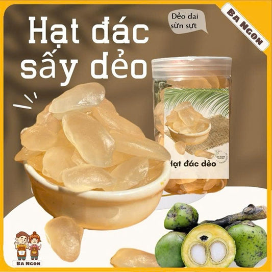 Ba Ngon - Hạt Đác Sấy Dẻo | Soft-Dried Palm Seeds [bottle/250gr]