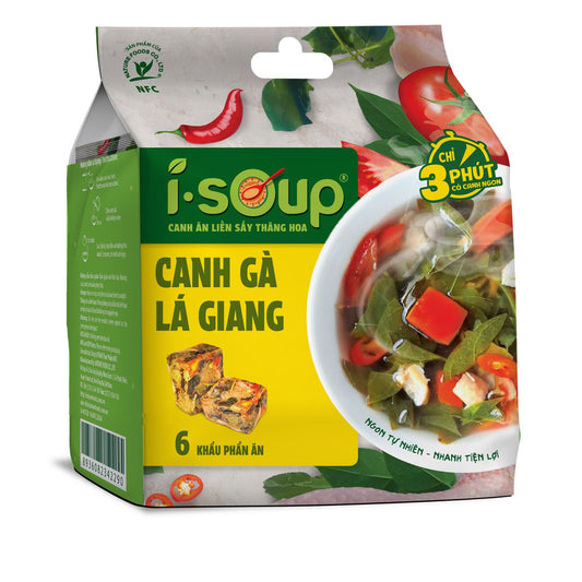 Isoup - Canh Gà Lá Giang | Chicken Sour Leaf Creepers Soup