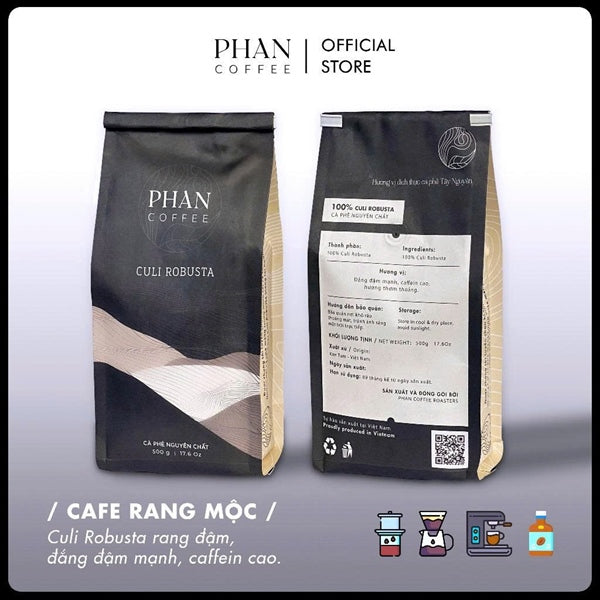 Phan Coffee - Culi Robusta Pha Phin | Culi Robusta Ground Coffee