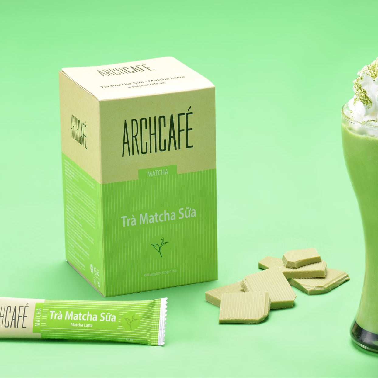 Arch Café - Trà Matcha Sữa | Matcha Latte