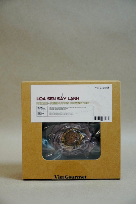 Viet Gourmet - Hoa Sen Sấy Lạnh | Freeze - Dried Lotus Flower Tea