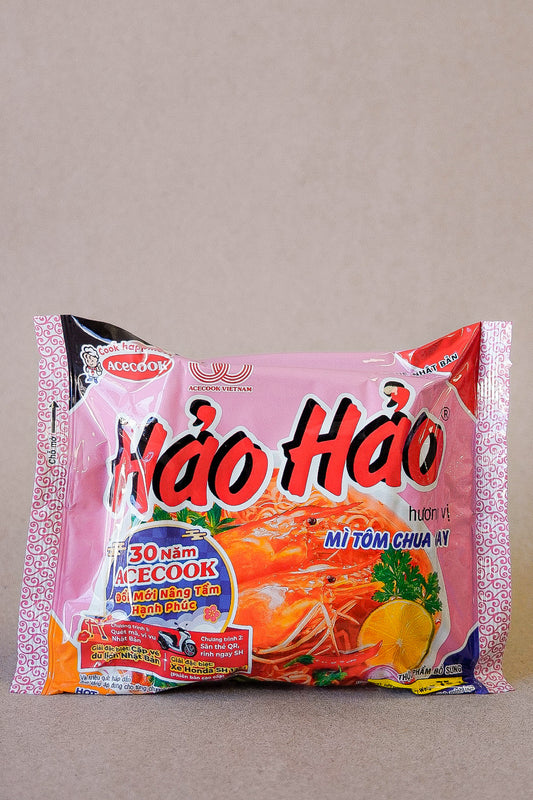 Acecook - Mì Hảo Hảo Tôm Chua Cay | Hao Hao Instant Noodles - Sour Shrimp Flavor