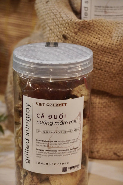 Viet Gourmet - Cá Đuối Nướng Mắm Me | Grilled Stingray with Tamarind Sauce