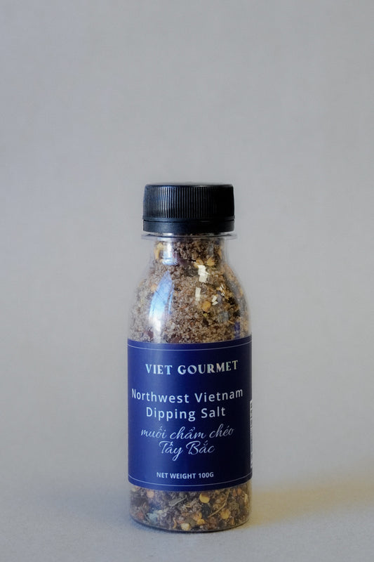 Viet Gourmet - Muối Chẩm Chéo Tây Bắc | Northwest Special "Cham Cheo" Dipping Salt [bottle/100gr]