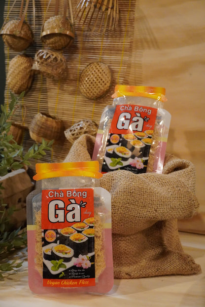 Âu Lạc - Chà Bông Gà chay | Vegan Chicken Floss [bag/50gr]