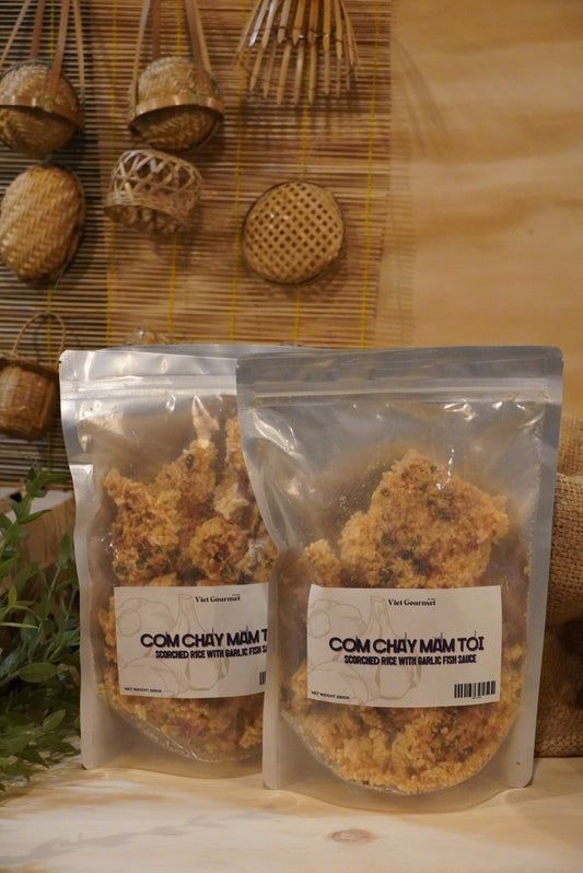 Viet Gourmet - Cơm Cháy Mắm Tỏi | Scorched Rice With Garlic Fish Sauce