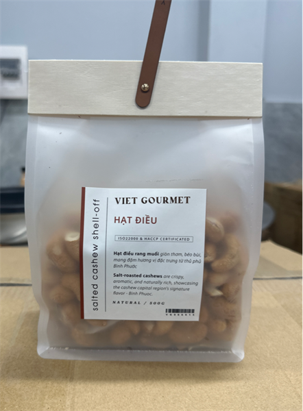 Viet Gourmet - Hạt Điều | Salted Cashews [bottle/500g]