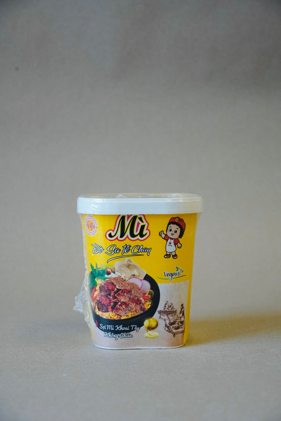 Âu Lạc - Mì Bò Sa Tế Chay | Vegan Sate Beef Noodle