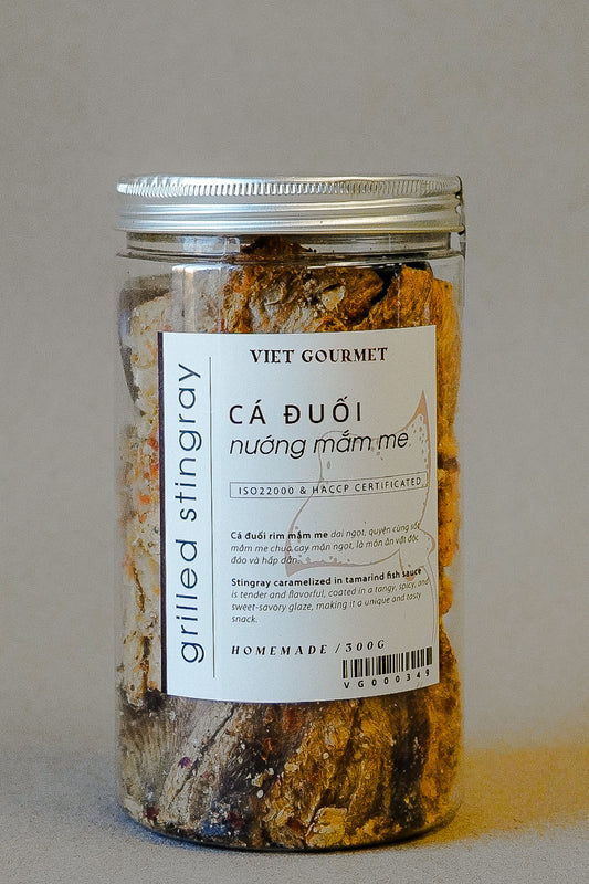 Viet Gourmet - Cá Đuối Nướng Mắm Me | Grilled Stingray with Tamarind Sauce