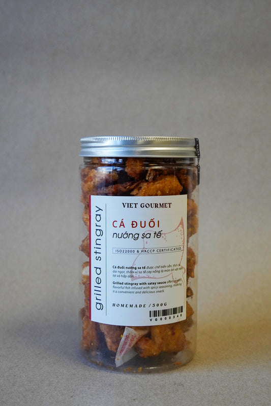Viet Gourmet - Cá Đuối Nướng Sa Tế | Grilled Stingray - Satay Flavor