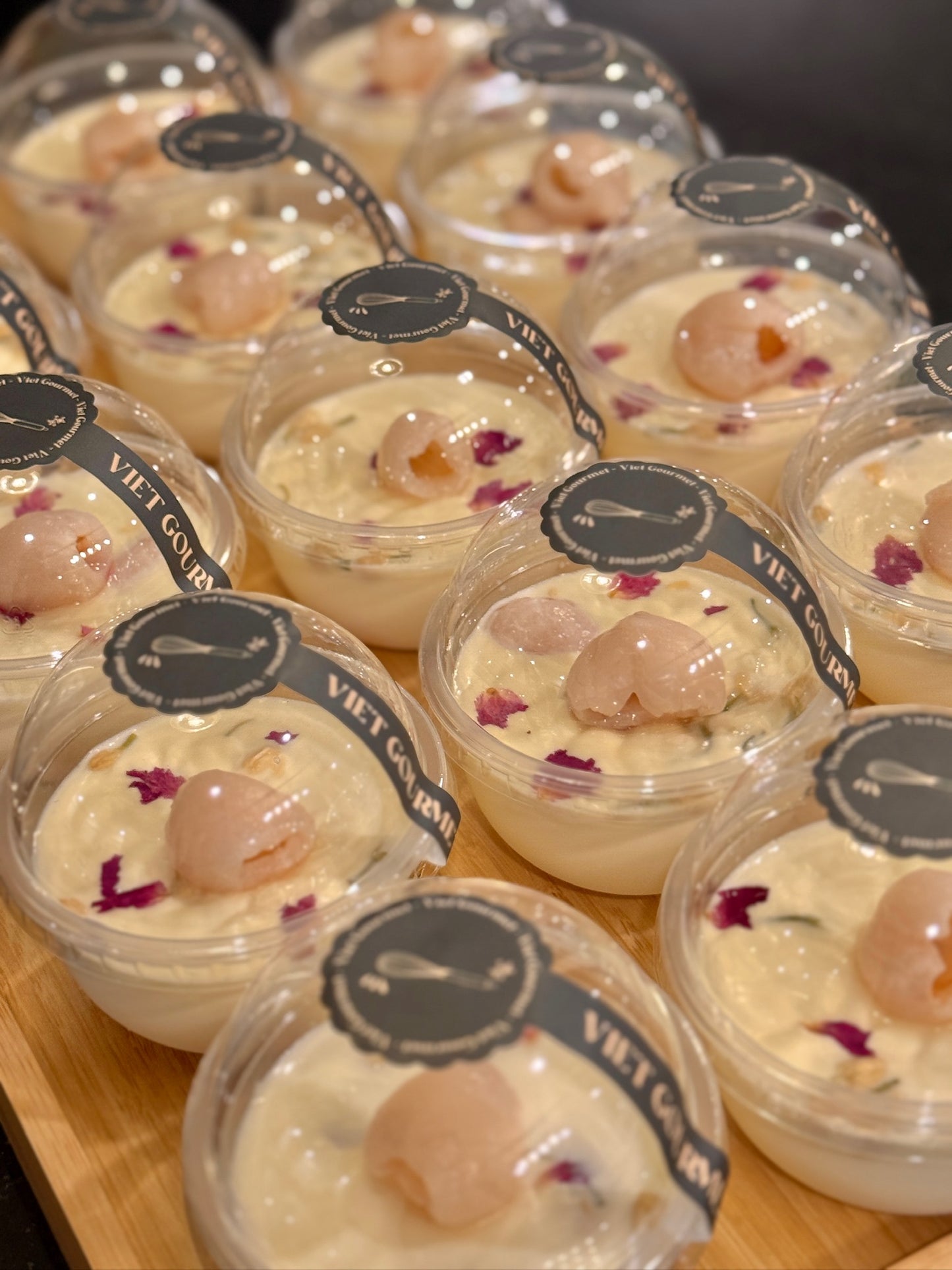 Dessert - Panna Cotta Vải Lài | Panna Cotta with Lychee Jasmine