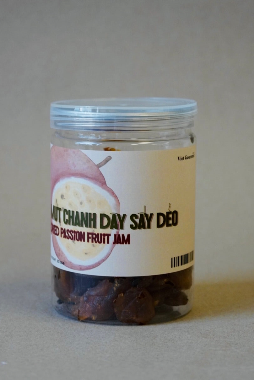 Viet Gourmet - Mứt Chanh Dây Sấy Dẻo | Dried Passion Fruit Jam