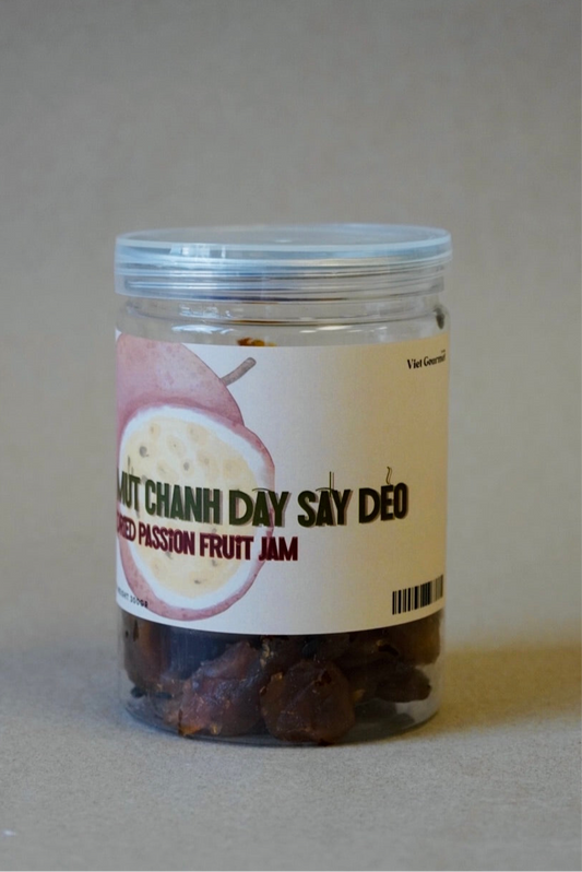 Viet Gourmet - Mứt Chanh Dây Sấy Dẻo | Dried Passion Fruit Jam