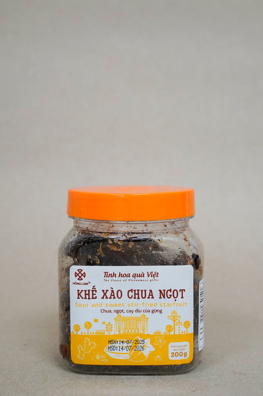 Hồng Lam - Khế Xào Chua Ngọt | Sour & Sweet Stir - Fried Starfruit