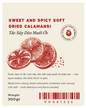 Viet Gourmet - Tắc Sấy Dẻo Muối Ớt | Sweet & Spicy Soft-Dried Kumquat
