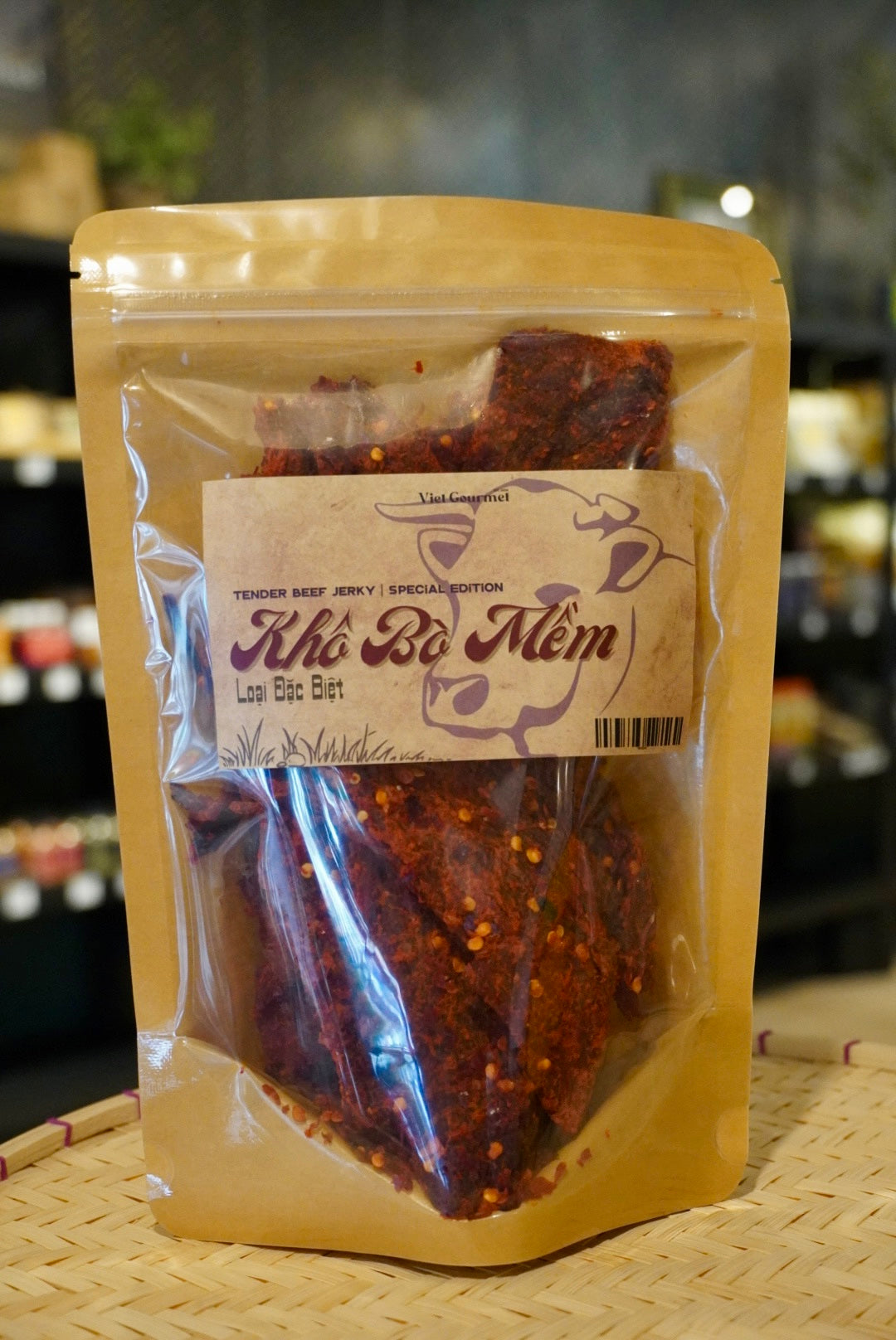 Viet Gourmet - Khô Bò Mềm Loại Đặc Biệt | Tender Beef Jerky Special Edition