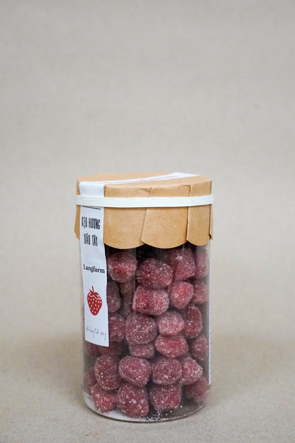 L'angFarm - Kẹo Hương Dâu Tây | Strawberry Flavor Candy [bottle/270gr]