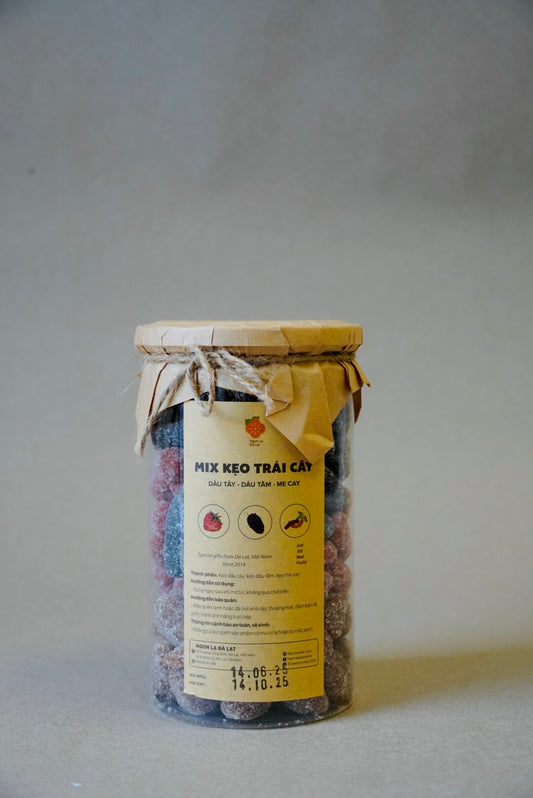 Ngon Lạ Trái Cây - Kẹo Trái Cây Mix | Mixed Fruit Candies [bottle/550gr]