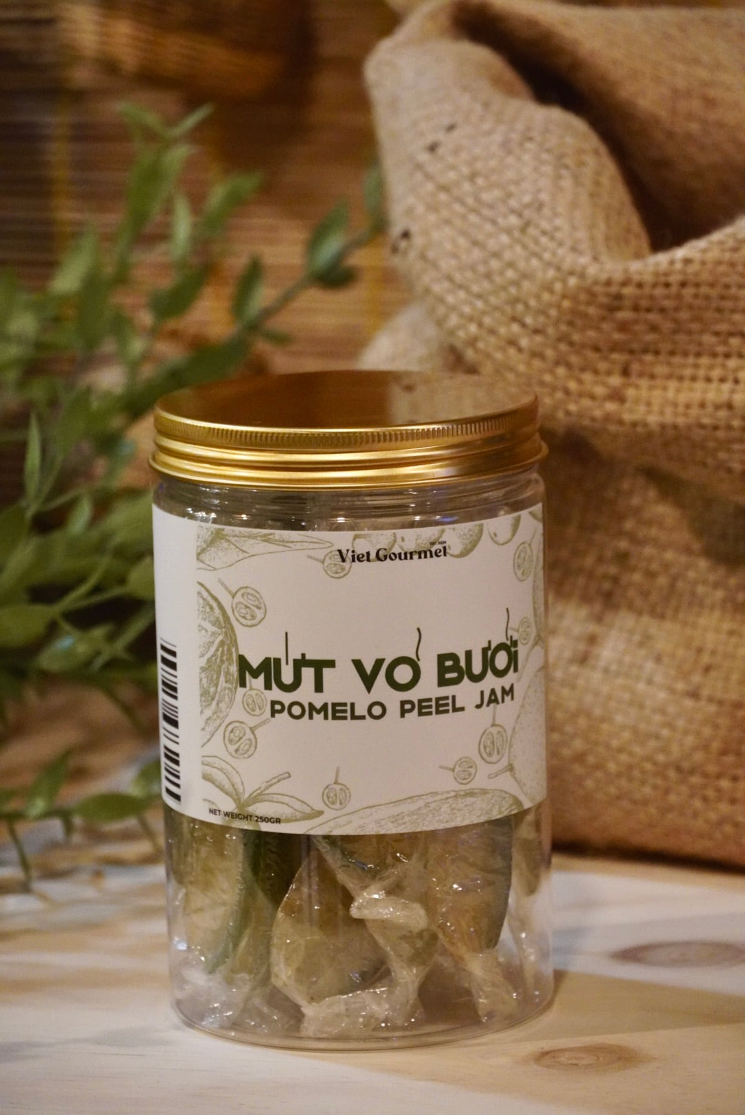 Viet Gourmet - Mứt Vỏ Bưởi | Pomelo Peel Jam