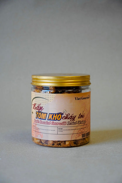 Viet Gourmet - Bắp Tôm Khô Cháy Tỏi | Garlic Roasted Corn with Dried Shrimp